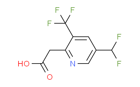 5-(Difluoromethyl)-3-(trifluoromethyl)pyridine-2-acetic acid
