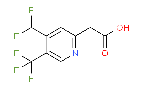 4-(Difluoromethyl)-5-(trifluoromethyl)pyridine-2-acetic acid