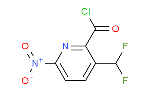 AM139057 | 1805225-36-8 | 3-(Difluoromethyl)-6-nitropyridine-2-carbonyl chloride