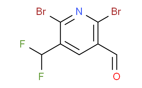 AM139062 | 1804446-48-7 | 2,6-Dibromo-3-(difluoromethyl)pyridine-5-carboxaldehyde