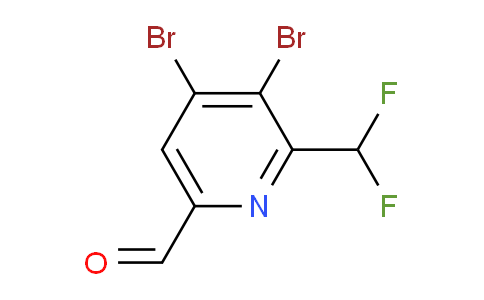 AM139063 | 1805244-78-3 | 3,4-Dibromo-2-(difluoromethyl)pyridine-6-carboxaldehyde