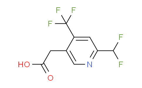 AM139065 | 1806808-48-9 | 2-(Difluoromethyl)-4-(trifluoromethyl)pyridine-5-acetic acid