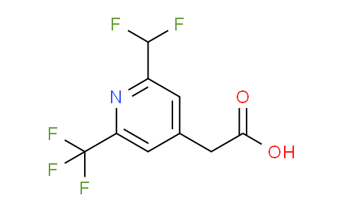 AM139068 | 1416822-08-6 | 2-(Difluoromethyl)-6-(trifluoromethyl)pyridine-4-acetic acid