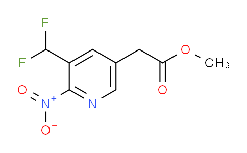 AM139072 | 1805313-79-4 | Methyl 3-(difluoromethyl)-2-nitropyridine-5-acetate
