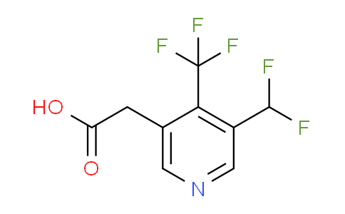 AM139073 | 1805317-08-1 | 3-(Difluoromethyl)-4-(trifluoromethyl)pyridine-5-acetic acid