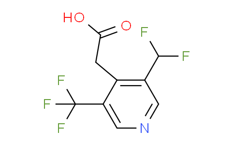 AM139075 | 1806808-64-9 | 3-(Difluoromethyl)-5-(trifluoromethyl)pyridine-4-acetic acid