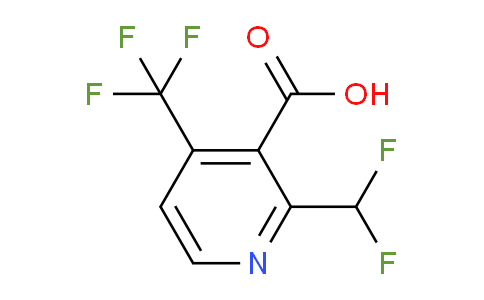 AM139081 | 1804716-79-7 | 2-(Difluoromethyl)-4-(trifluoromethyl)pyridine-3-carboxylic acid