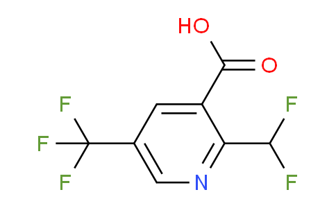AM139082 | 1806804-36-3 | 2-(Difluoromethyl)-5-(trifluoromethyl)pyridine-3-carboxylic acid