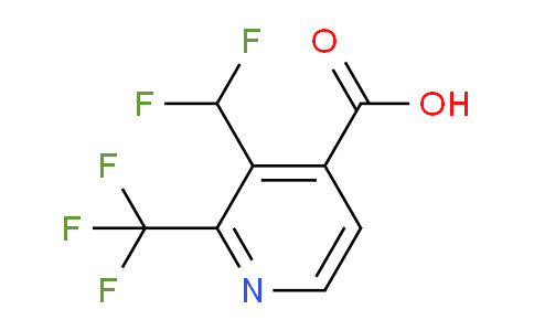 AM139084 | 1805944-64-2 | 3-(Difluoromethyl)-2-(trifluoromethyl)pyridine-4-carboxylic acid