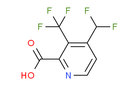 AM139090 | 1805944-72-2 | 4-(Difluoromethyl)-3-(trifluoromethyl)pyridine-2-carboxylic acid