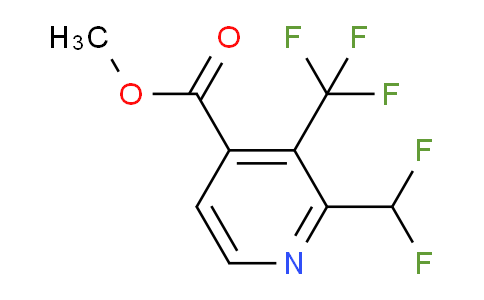Methyl 2-(difluoromethyl)-3-(trifluoromethyl)pyridine-4-carboxylate