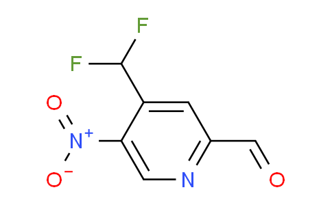 4-(Difluoromethyl)-5-nitropyridine-2-carboxaldehyde