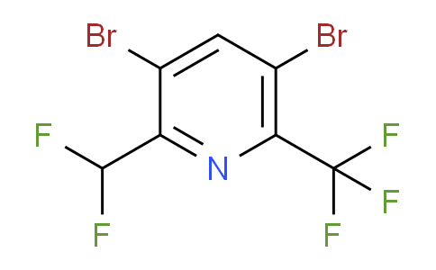 AM139118 | 1806808-82-1 | 3,5-Dibromo-2-(difluoromethyl)-6-(trifluoromethyl)pyridine