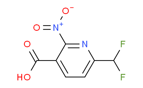 AM139119 | 1805138-18-4 | 6-(Difluoromethyl)-2-nitropyridine-3-carboxylic acid