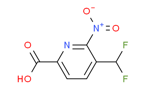AM139120 | 1804695-26-8 | 3-(Difluoromethyl)-2-nitropyridine-6-carboxylic acid