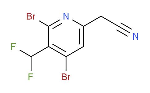 AM139122 | 1805242-94-7 | 2,4-Dibromo-3-(difluoromethyl)pyridine-6-acetonitrile