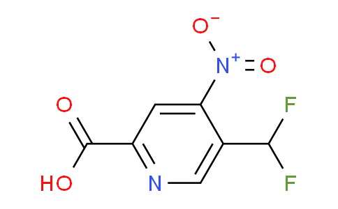 AM139123 | 1805918-46-0 | 5-(Difluoromethyl)-4-nitropyridine-2-carboxylic acid
