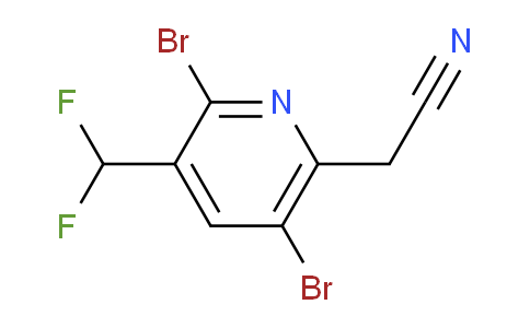 AM139124 | 1805243-13-3 | 2,5-Dibromo-3-(difluoromethyl)pyridine-6-acetonitrile