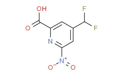 AM139125 | 1804439-30-2 | 4-(Difluoromethyl)-2-nitropyridine-6-carboxylic acid