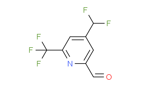 4-(Difluoromethyl)-2-(trifluoromethyl)pyridine-6-carboxaldehyde