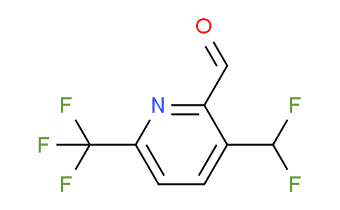 3-(Difluoromethyl)-6-(trifluoromethyl)pyridine-2-carboxaldehyde
