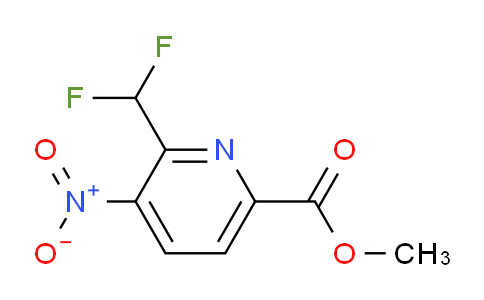 Methyl 2-(difluoromethyl)-3-nitropyridine-6-carboxylate
