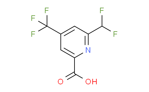 AM139134 | 1803695-50-2 | 2-(Difluoromethyl)-4-(trifluoromethyl)pyridine-6-carboxylic acid