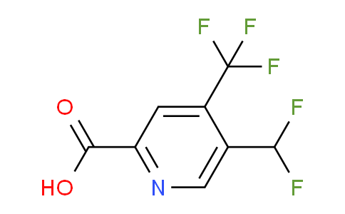 AM139142 | 1804445-83-7 | 5-(Difluoromethyl)-4-(trifluoromethyl)pyridine-2-carboxylic acid