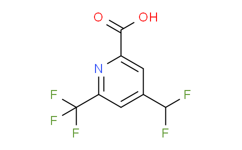 AM139145 | 1804716-86-6 | 4-(Difluoromethyl)-2-(trifluoromethyl)pyridine-6-carboxylic acid
