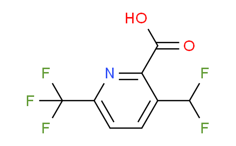 AM139149 | 1805285-59-9 | 3-(Difluoromethyl)-6-(trifluoromethyl)pyridine-2-carboxylic acid