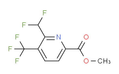 AM139156 | 1803695-71-7 | Methyl 2-(difluoromethyl)-3-(trifluoromethyl)pyridine-6-carboxylate