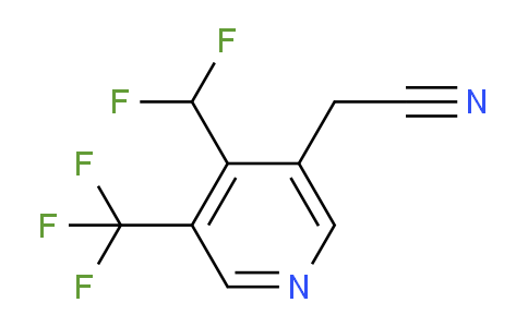AM139159 | 1804716-50-4 | 4-(Difluoromethyl)-3-(trifluoromethyl)pyridine-5-acetonitrile