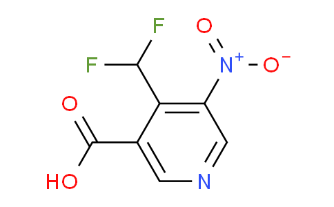 4-(Difluoromethyl)-3-nitropyridine-5-carboxylic acid
