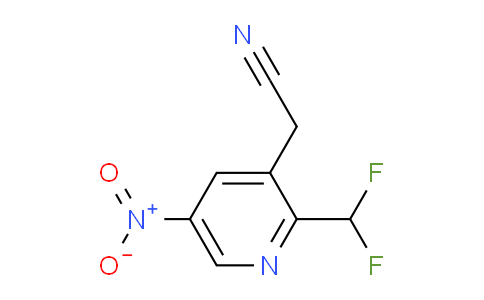 AM139180 | 1805325-80-7 | 2-(Difluoromethyl)-5-nitropyridine-3-acetonitrile