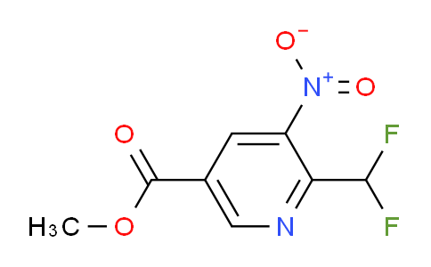 Methyl 2-(difluoromethyl)-3-nitropyridine-5-carboxylate