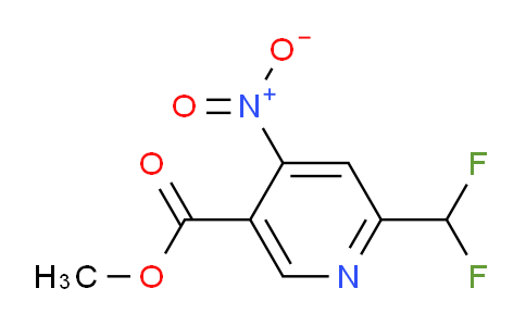 Methyl 2-(difluoromethyl)-4-nitropyridine-5-carboxylate