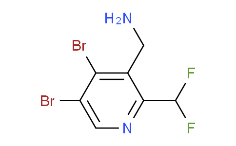 AM139190 | 1805959-72-1 | 3-(Aminomethyl)-4,5-dibromo-2-(difluoromethyl)pyridine