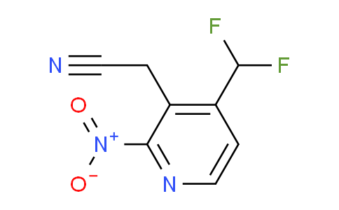 AM139191 | 1804719-13-8 | 4-(Difluoromethyl)-2-nitropyridine-3-acetonitrile