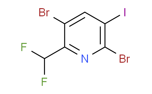 AM139201 | 1804714-55-3 | 3,6-Dibromo-2-(difluoromethyl)-5-iodopyridine