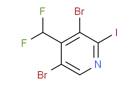AM139207 | 1806785-45-4 | 3,5-Dibromo-4-(difluoromethyl)-2-iodopyridine