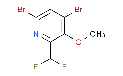 AM139212 | 1805043-47-3 | 4,6-Dibromo-2-(difluoromethyl)-3-methoxypyridine
