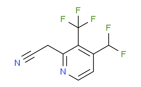AM139231 | 1804692-94-1 | 4-(Difluoromethyl)-3-(trifluoromethyl)pyridine-2-acetonitrile