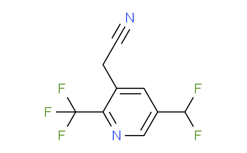 AM139233 | 1805943-23-0 | 5-(Difluoromethyl)-2-(trifluoromethyl)pyridine-3-acetonitrile