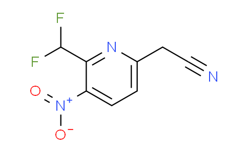 AM139245 | 1806778-36-8 | 2-(Difluoromethyl)-3-nitropyridine-6-acetonitrile