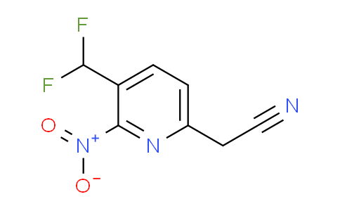 AM139250 | 1804718-99-7 | 3-(Difluoromethyl)-2-nitropyridine-6-acetonitrile