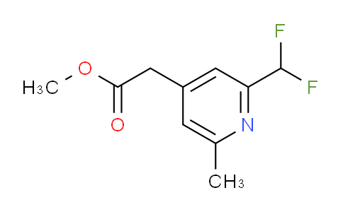 AM139260 | 1806803-08-6 | Methyl 2-(difluoromethyl)-6-methylpyridine-4-acetate