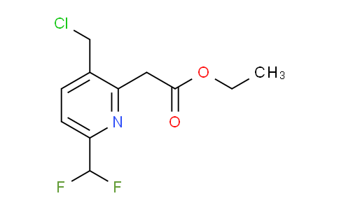 AM139261 | 1805336-90-6 | Ethyl 3-(chloromethyl)-6-(difluoromethyl)pyridine-2-acetate