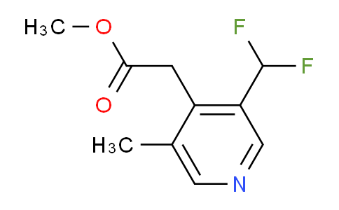 AM139266 | 1805323-84-5 | Methyl 3-(difluoromethyl)-5-methylpyridine-4-acetate