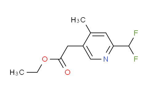 AM139272 | 1805272-99-4 | Ethyl 2-(difluoromethyl)-4-methylpyridine-5-acetate