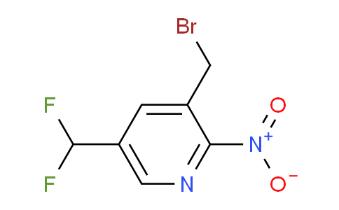 AM139301 | 1803693-23-3 | 3-(Bromomethyl)-5-(difluoromethyl)-2-nitropyridine